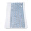 Ultra Slim Portable Wireless Tablet Keyboard for IOS, Android, Win, OS X - Mist Blue 13