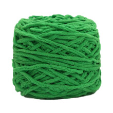 Ovillos de hilo de chenilla tejido a dos agujas, 165 g, suave y esponjoso, de una sola hebra, ideal para tejer a crochet, suéteres y bufandas –