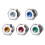 5 Pcs LED Car Interior Dome Lights Directional Lamp Bulbs Bright Replacement Accessories 1