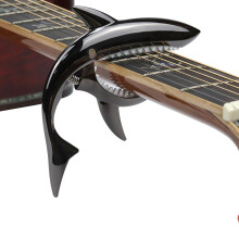 Metal Shark Guitar Capo Adjustable for Acoustic Electric