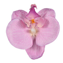 Orchideen-Haarspange für Damen, künstliche Blumen-Haarnadeln, Hochzeits-Haaraccessoires, rosa