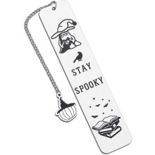 Christmas Bookmark – BookTok Accessories, Stocking Stuffers for Women & Men, Spooky & Bookish Gifts, Compatible with All Books