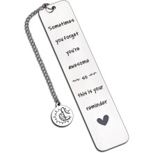 Inspirational First Day of School & College Gifts for Boys/Girls, Bookmarks, Freshman Gifts for Son/Daughter, Christmas/Birthday Gifts