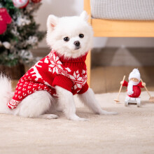 Dog Winter Knitted Sweater Christmas Clothing