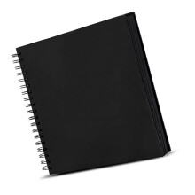 Retro Paper 80 Pages Scrapbook Photo Album Crafting Tool for Anniversary Wedding Travel Spirals Binding Memories Book