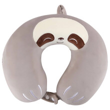 Travel Pillow for Kids Boys Girls, Cute Cartoon Design Memory Foam Neck Pillow & Sleep Eye Mask Set, Airplane Car Flight Essentials, 1 Piece