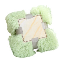 Cozy Velvet Flannel Throw Blanket, 51x63", Machine Washable Polyester – for Sofa, Bed, Home & Office