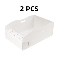 Foldable Outdoor Portable Cat Litter Box 2 Pack Waterproof Large Size