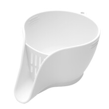 Silicone Drain Basket with Drainage Spout Food Grade Fruit Vegetable Drainer Washing Bowl Strainer Basin Container Kitchen Supplies