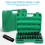 20Pcs Heavy Duty Impact Socket Tool Set with Slotted Sleeve and Storage Box 1
