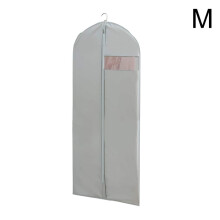 Dress Garment Bags For Hanging Clothes Dress Bags For Gowns Long, Foldable Long For Closet Storage With Garment Window Clear Bag