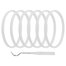 Rubber Gaskets Replacement Seal for Blender 6 Pack 8.2 cm