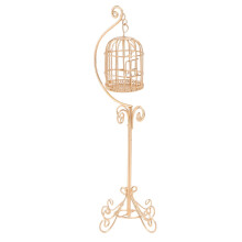 Metal Bird Cage Outdoor Decoration Miniature