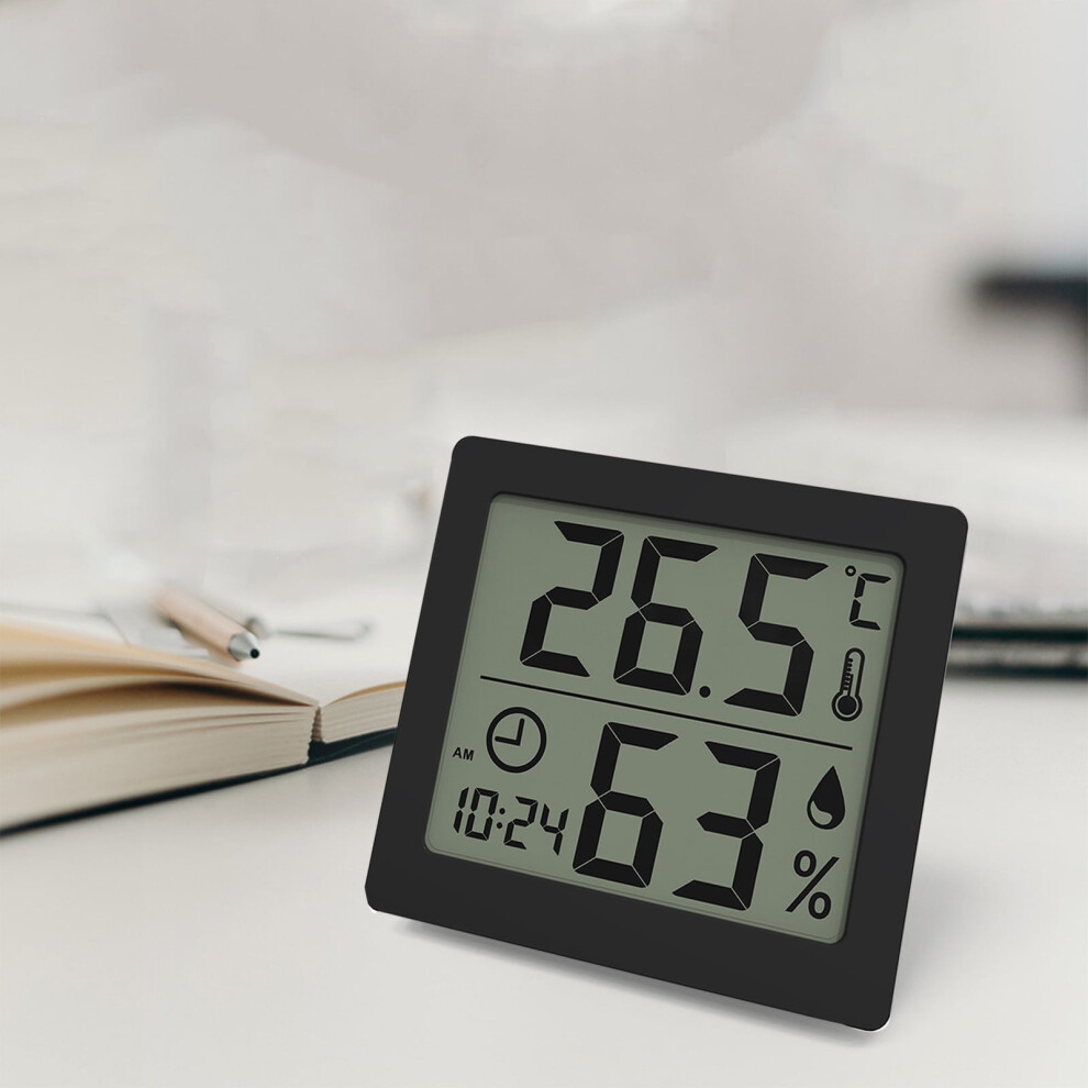 Household Indoor Thermometer, Digital Temperature And Humidity Monitor, Indoor Hygrometer Sensor, Hygrometer, Greenhouse Hygrometer 9101399502449