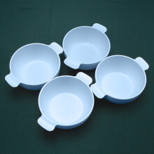 Double Ear Bowls (4pcs), Wheat/Orange Stems, Thickened, Anti-Drop, Heat-Resistant Baby & Kids Feeding Bowls, Compatible with Family Dining