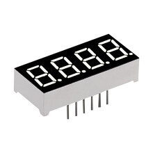 4-Digit Red LED Display Module for Appliances