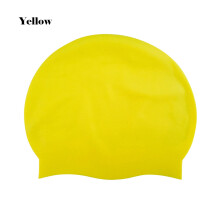 Adult Silicone Swim Cap – Non-Slip, Watertight, Large Ear Pockets, 3D Ergonomic Fit, Thick Curved Edge for Hair Protection
