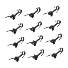 12 Pieces Train Coupler Hook Hobby Trains Accessory HO Scale Hook Train Hook for black