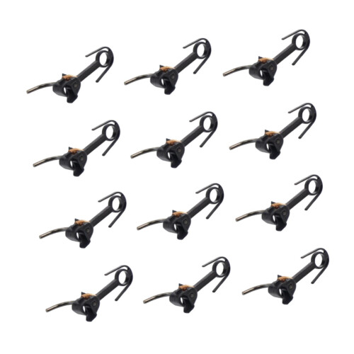 12 Pieces Train Coupler Hook Hobby Trains Accessory HO Scale Hook Train Hook for black