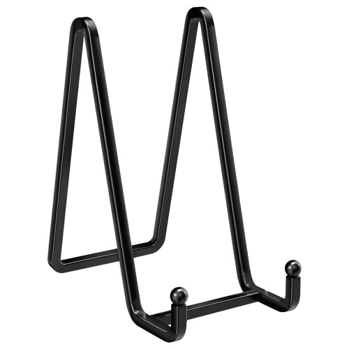 Minimalist Metal Photo Frame Stand - Tabletop Display for 4X6 Pictures Clearance -