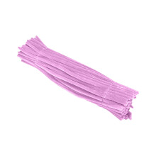 XiYing 100-Piece Pipe Cleaners Set for Arts and Crafts, 12-Inch Floral Stems for Bending and Shaping, Decoration Supplies, 100 Count