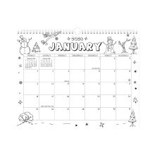 2026 Wall Calendar for Living Room & Home Office – Spiral-Bound, Large Monthly Grid, Clear Dates, Tracks Holidays & Anniversaries