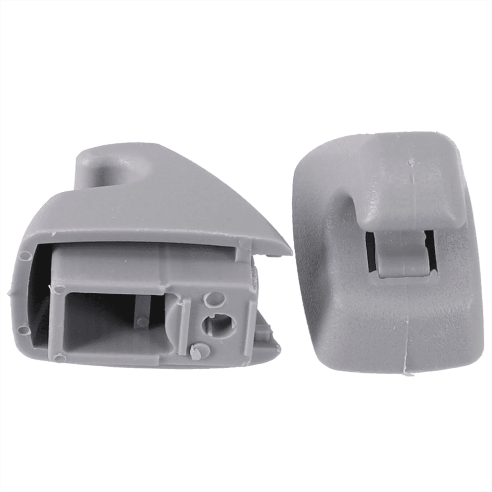 2X Sun Visor Hook Clip Fits For Buick Verano Chevrolet Cruze Sonic 95994975 Gray 9087558645076