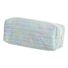 Vintage Corduroy Pencil Case – Solid Color Retro Fabric Pen Pouch with Zipper, Large Capacity & Lightweight Polyester, Compatible with Office &