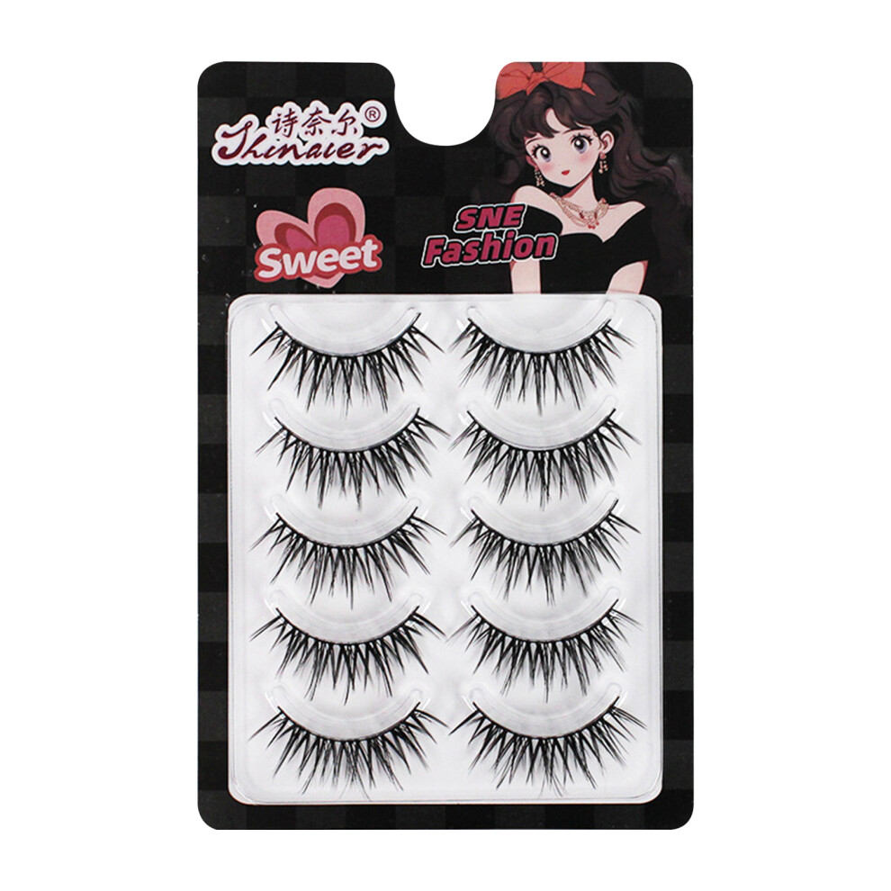 Phui-Pet-Supplies Flared False Lashes For Beauty & Cosplay