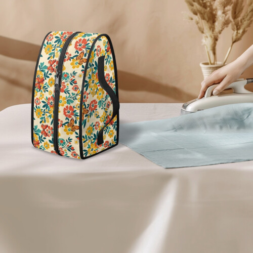 Floral Butterflies Steam Iron Bag Polyester Protective Most Iron, Case Only 2