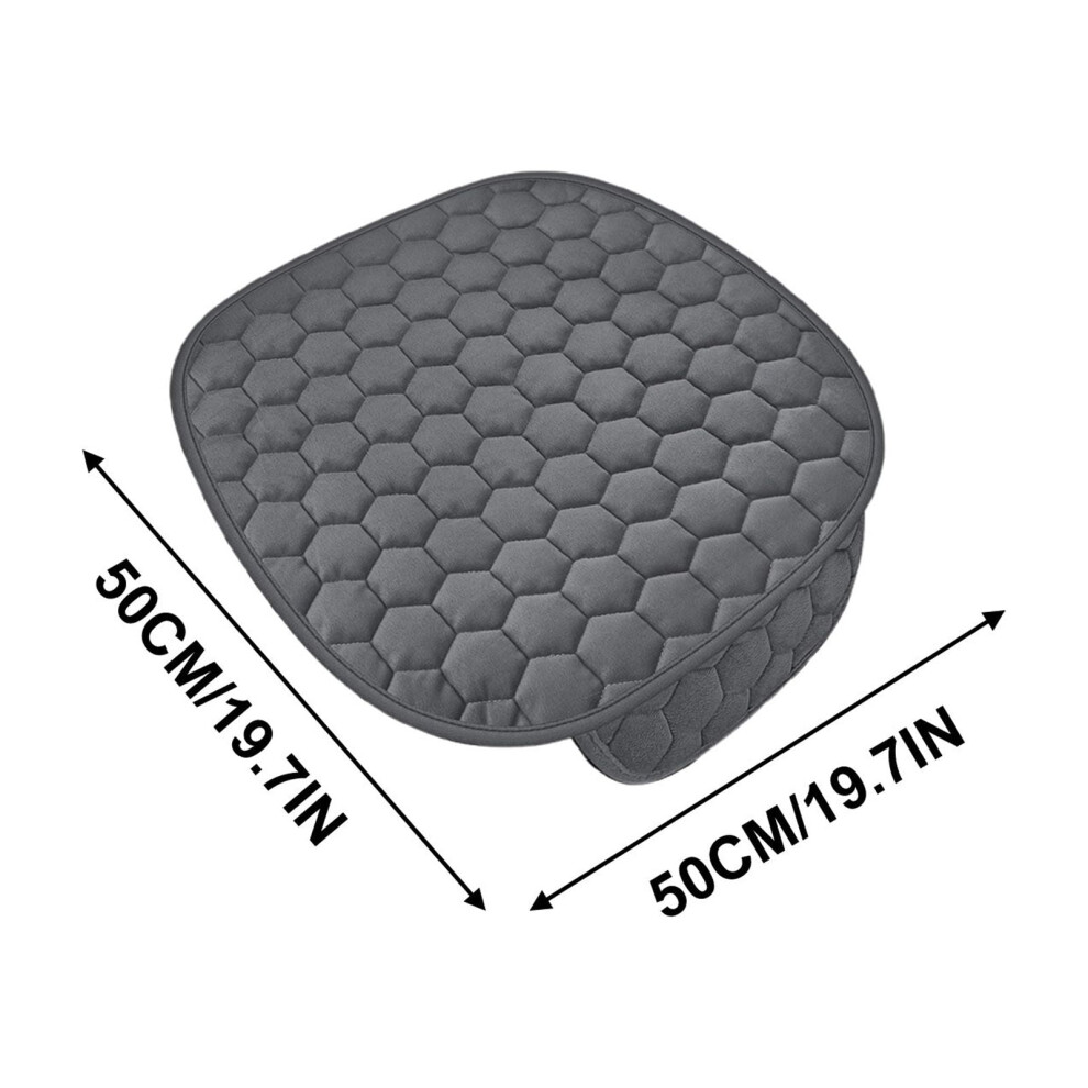 Car Seat Cushion Plush Non-Slip For Winter Comfort, Versatile Use In Cars & Suvs 9101399503958