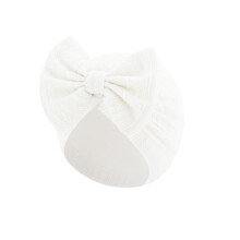 Baby Turban Hat Solid Color Headwrap Hospital Nursery Hat Bun Knot Cap Soft Bonnet Caps for Infant Toddler