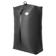 Enduring Black Vacuum Bag for Travel Reusable Wear Resistant Vacuum Seal Case Lightweight Empty Space Compression Bag for Suitcase Backpack