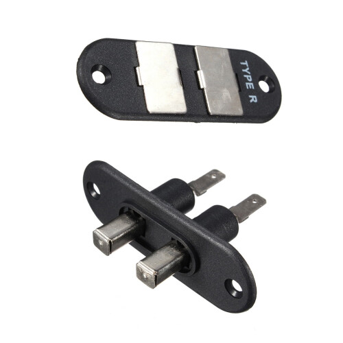 4 PCS Door Slide Gate Opener Locking System Black