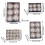 Silver Christmas Ornaments Set Mirror Ball Baubles 12 pcs 4