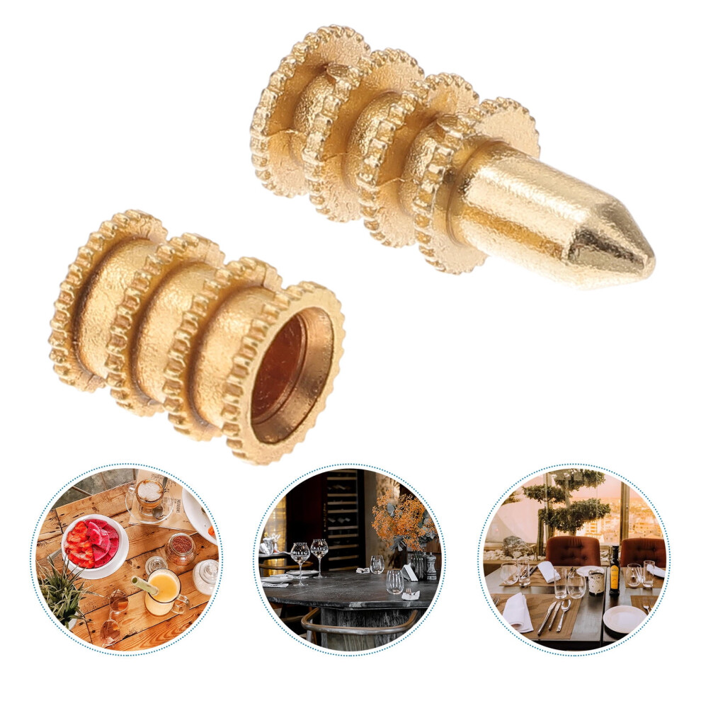 20Pcs Leaf Alignment Pins Metal Dowel Aligner For Table Leaf Connectors 9087558645991