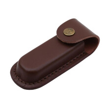 PU Leather Sheath Pouch Organizer Carrying Bag Multitool Flashlight Case with Clip Snap Closure for Men Outdoor