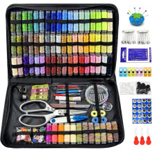 66 Color Sewing Kit 305 Pcs Sewing Thread Kit Portable Needle and Thread Kit for Adults Kids Beginner Home Travel Emergency Sewing Kits