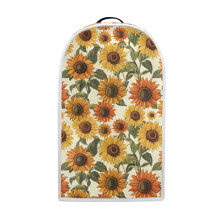 Custodia protettiva per piano cucina resistente allo sbiadimento, in poliestere, lavabile, universale, con stampa girasole.