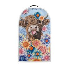 Blenderhoes met Datura-bloemen, niet gemakkelijk te verkleuren, elastische bovenkant, verdikte handgreep.
