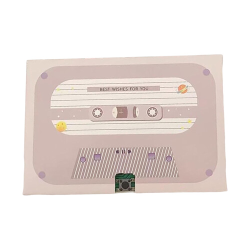 Voice Recordable Greeting Card 3-Pack 60s Recording