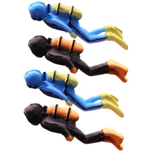Ocean Diver Figurines 4 Pcs 6.521.8 cm