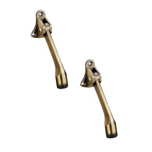 Heavy Duty Door Stopper with Rubber Tip 2 Pack