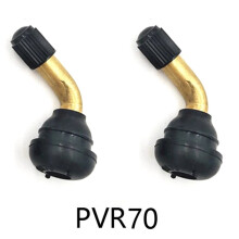 2 Pcs Tubeless Tyre Valve Stems for Electric Scooter Bike PVR70 60 50 45 Degree