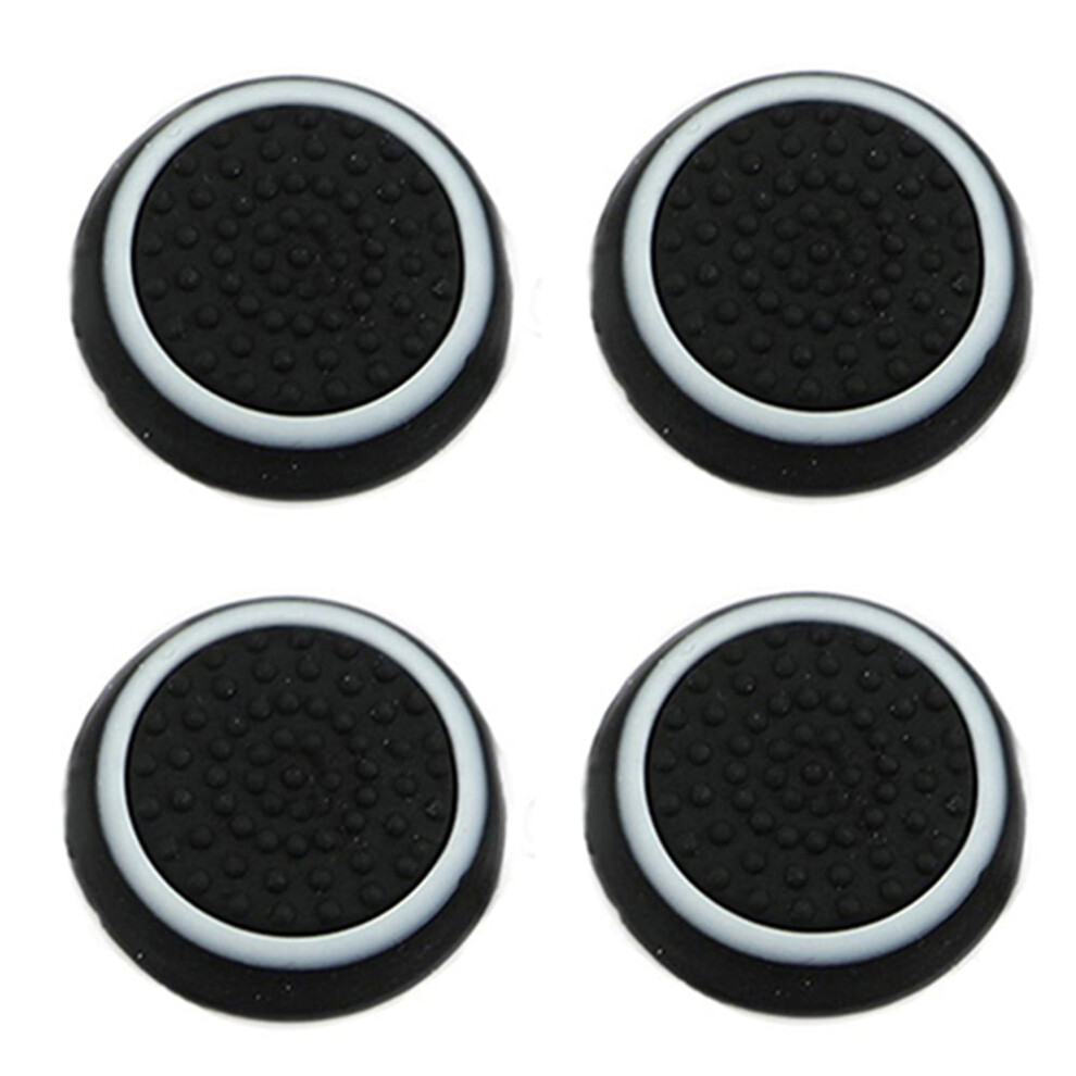 4Pcs Replacement Silicone Analog Controller Joystick Luminous Thumb Stick Grips Caps Cover For Ps4 Ps3 Ps2 Xbox One/360 Game Controller 9365509743416
