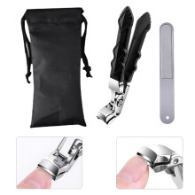 Nail Clipmaster Pro 2025 – Upgraded Large Angled Head, Long Handle for Thick Nails & Seniors, Toenail Care Tool