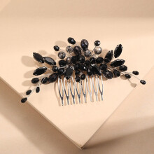 Elegant Sparkling Rhinestone Hair Accessories Hair Comb for Women 1Pack