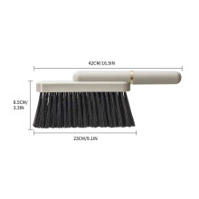 Long Handle Multifunctional Dusting Brush for Sofa Bed Car and Crevice Cleaning with Soft Bristles