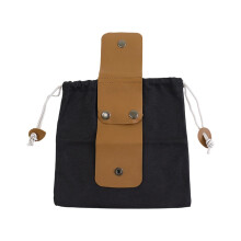 Leather Foraging Bag Belt Pouch 1 Pack