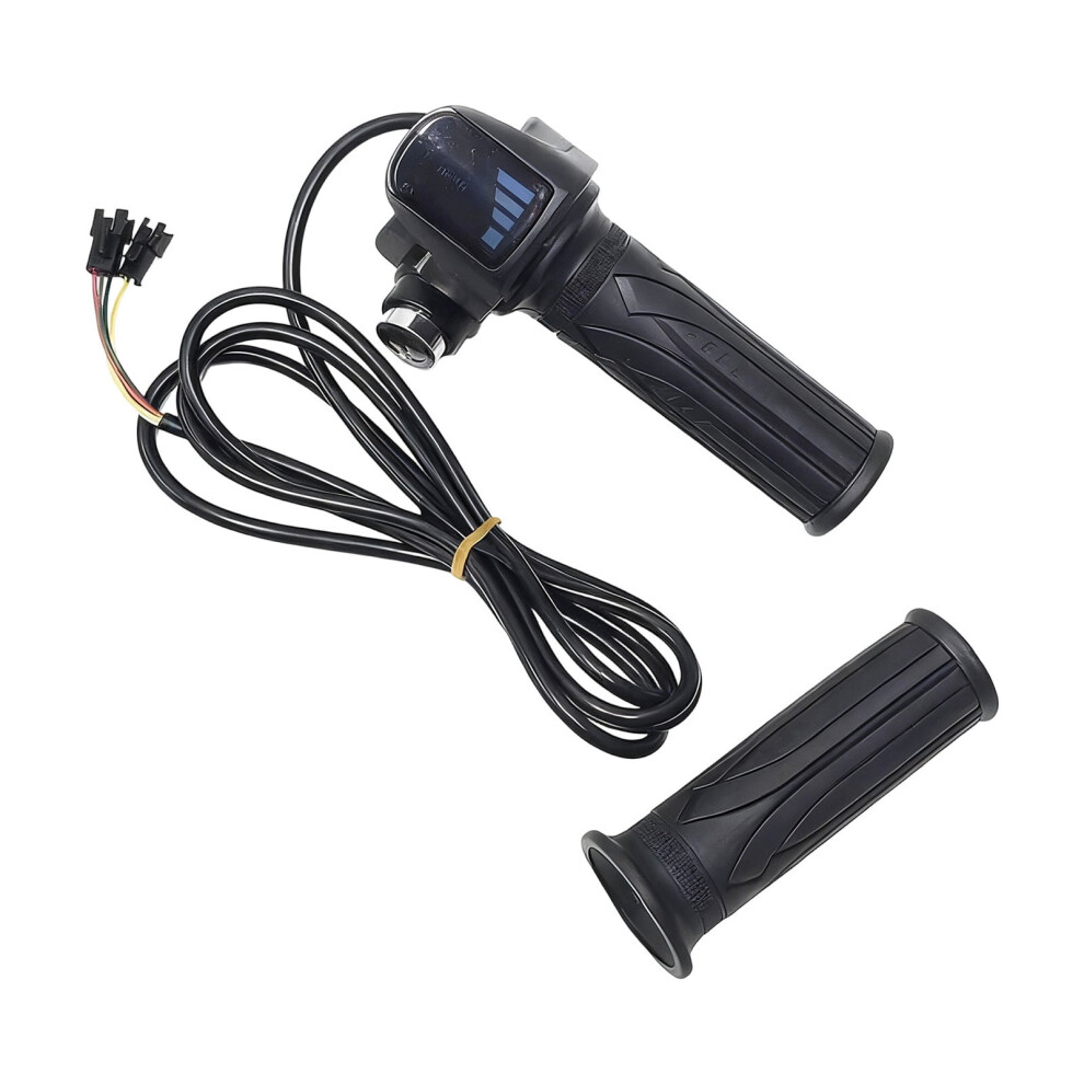 Universal Vehicle Throttle Grip Upgrade For 48V Lcd Display With Key Lock Plug-And-Play Installation Easy Fit For Scooter And Motorcycle 9132278057330